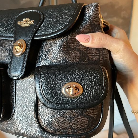 Coach Mini Hadley Backpack - Picture 2 of 9